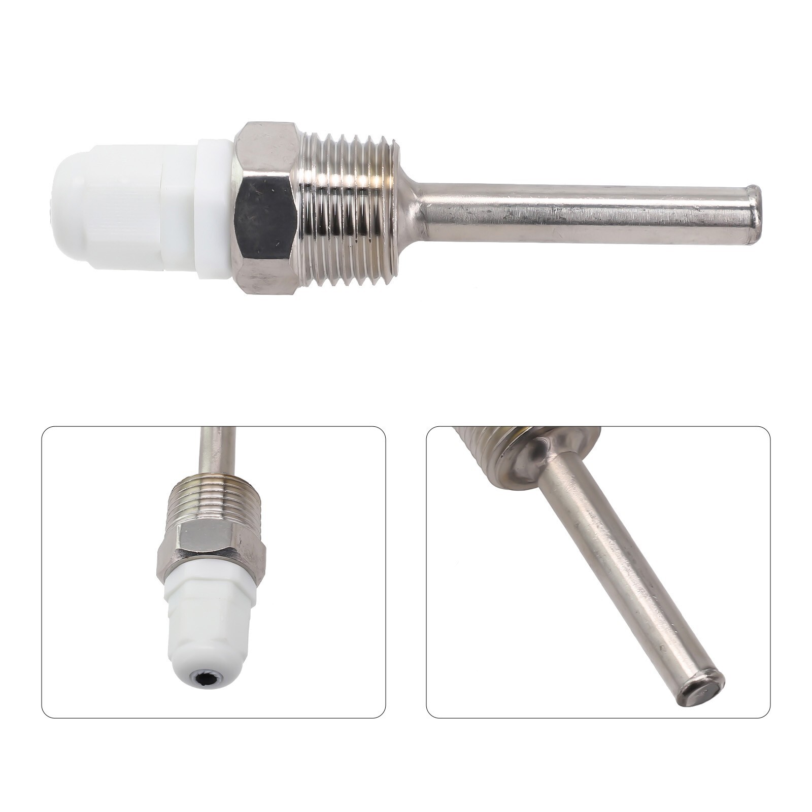 Leak proof Stainless Steel Thermowell 12 NPT Threads Prevents Sensor