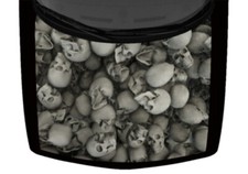 Skull Pile Skeleton Hood Truck Wrap Vinyl Car Graphic Decal 58 X 65 Us Made