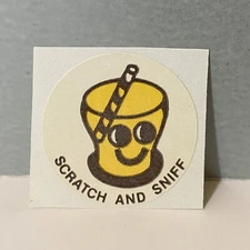 Vintage CTP Scratch ‘N Sniff Lemon Sticker