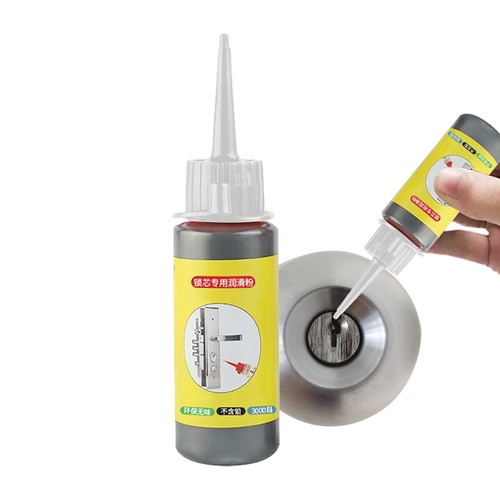 2X Graphite Lubricant 60ML Graphite Long-Lasting Lubricant For Cylinders/Padlock