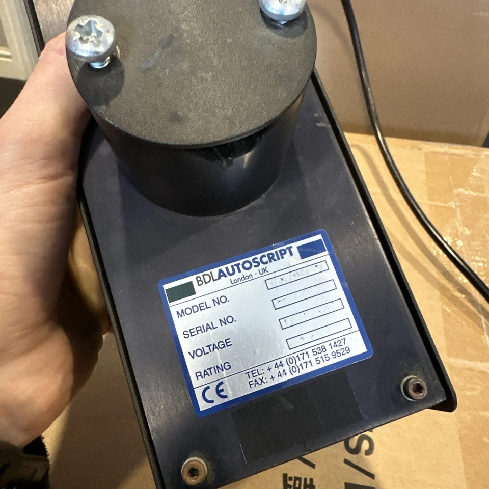 BDL Autoscript power supply box 1 amp 12v DC  - Image 4 of 4