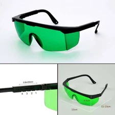 Green Laser Protection Glasses Laser Safety Goggles for 532nm/405nm/445-450nm