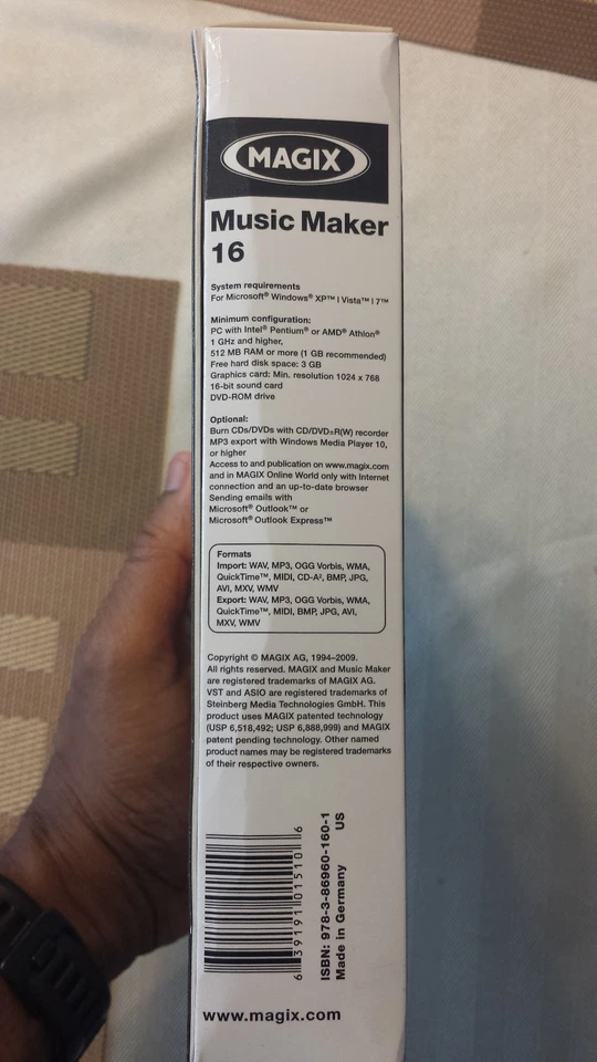 Magix Music Maker 16 (Digital Music Editor) Windows Vista / XP / 7 - EUC! - Image 3 of 3