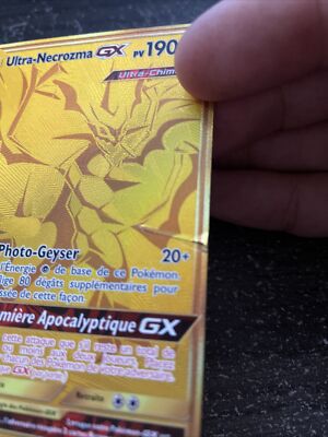 pokemon ultra necrozma gx gold card Ultra Necrozma GX -Single Card main image 0