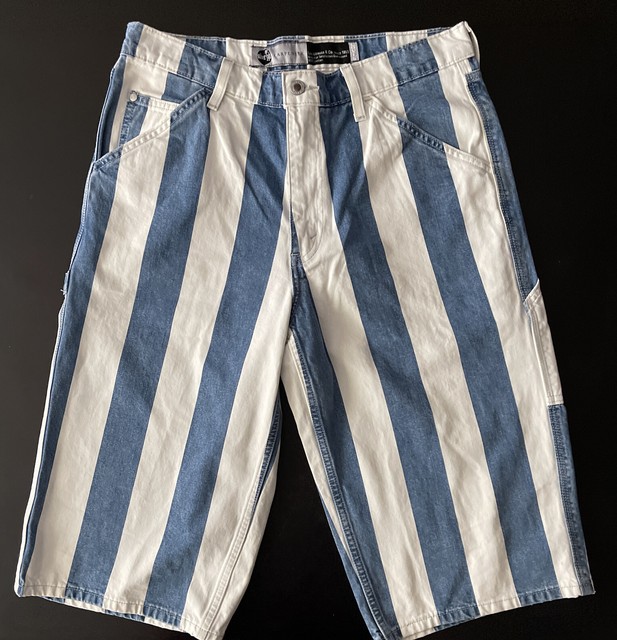 Striped Carpenter Mens Shorts 