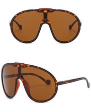 Trendy Oversized Sunglasses for Women Men Fashion Shield Aviator Sun Glasses