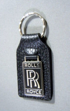 Rolls Royce Leather Key Fob Key Ring