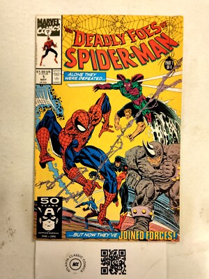 Deadly Foes of Spider-Man #1 VF Marvel Comics comic book 16 JW59