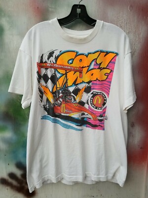 Vintage McDonalds Drag Racing Team Vintage xl T-Shirt | eBay