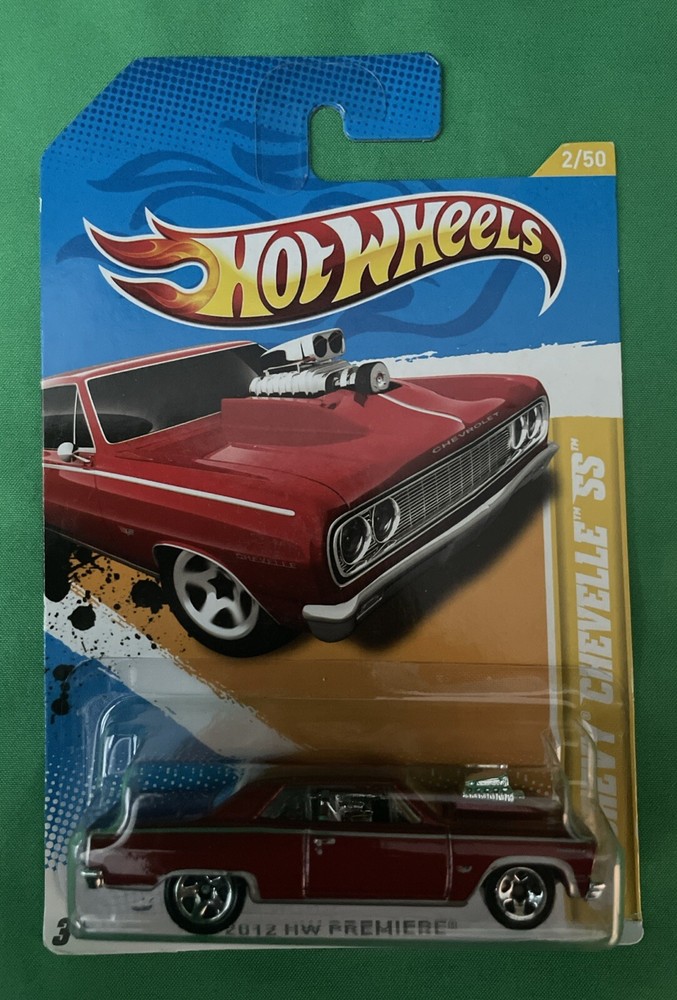 2012 HOT WHEELS NEW MODELS 64 CHEVY CHEVELLE SS