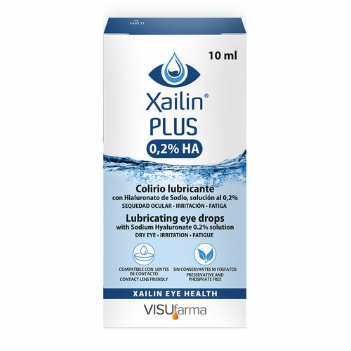 10ml Xailin Tears Intense Plus dry eye drops preservative free - Picture 5 of 9