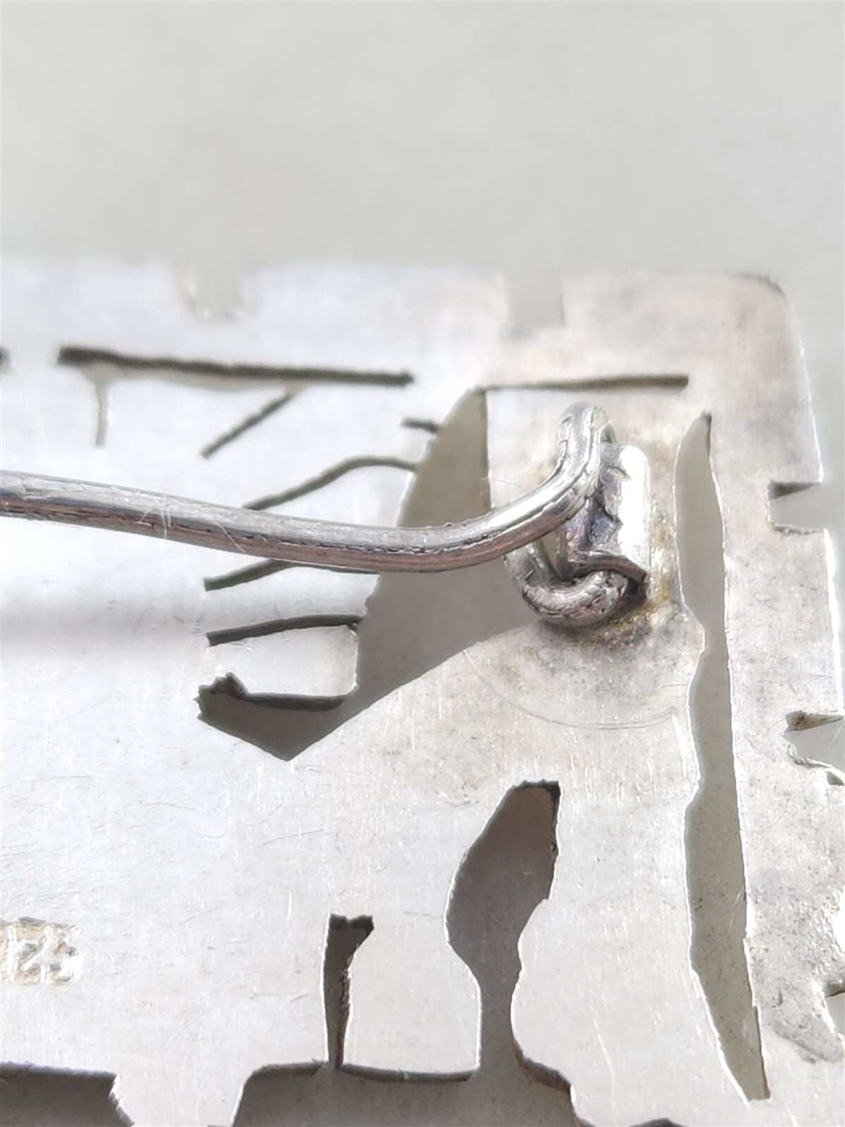 Vintage Solid Sterling Silver Peruvian Harvest Go… - image 5