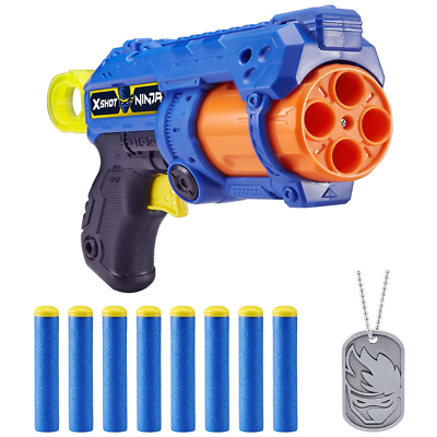 XShot Ninja No Rez - Foam Dart (8 Darts, 1 Dart), Zuru Limited
