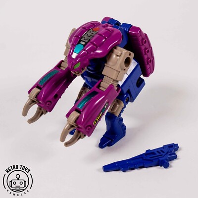 TRANSFORMERS G1 SQUEEZEPLAY 1988 Headmasters Decepticon Vintage Hasbro Retro Toy