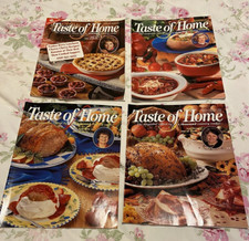 Taste of Home Magazines Lot Of 4 Recipes Excellent Condition 6 