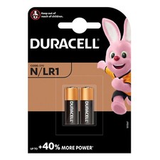 2x Duracell MN9100 LR1 1.5V Alkaline Batteries 910A E90 N KN AM5 Security Remote