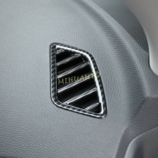 For 2018-25 Mitsubishi Eclipse Cross Carbon Fiber Dashboard Air Vent Cover Trims