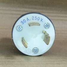 HUBBELL HBL2621 30A 250V INDUSTRIAL TURN  PULL TWIST-LOCK MALE PLUG 3-WIRE 2621