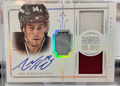ADAM HENRIQUE 2013-14 Panini National Treasures NHL Gear 03/99