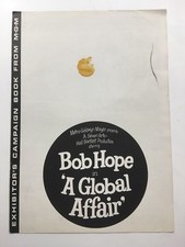 A GLOBAL AFFAIR Pressbook 1964 12Pages 12" x 17"  Movie Poster Art 394