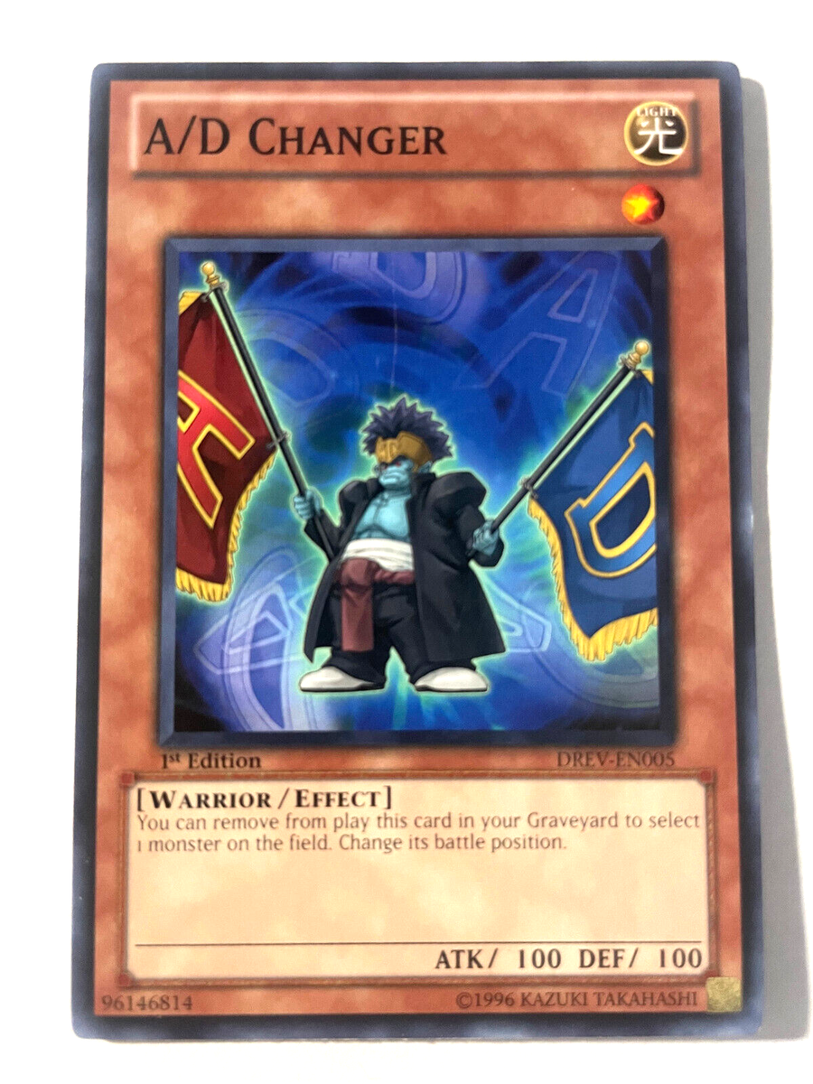 A/D Changer - DREV-EN005 - Common - 1st Edition - NM - Yugioh! A/D Changer - DREV-EN005 - Common - 1st Edition - NM - Yugioh!