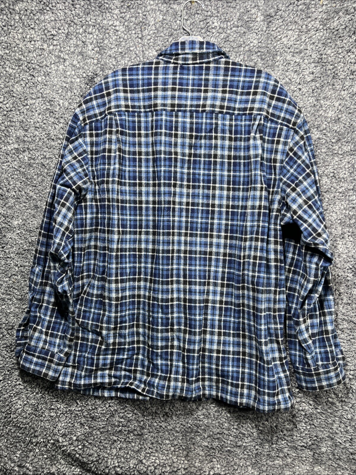 Pendleton Plaid Wool Double Pocket Long Sleeve Sh… - image 5