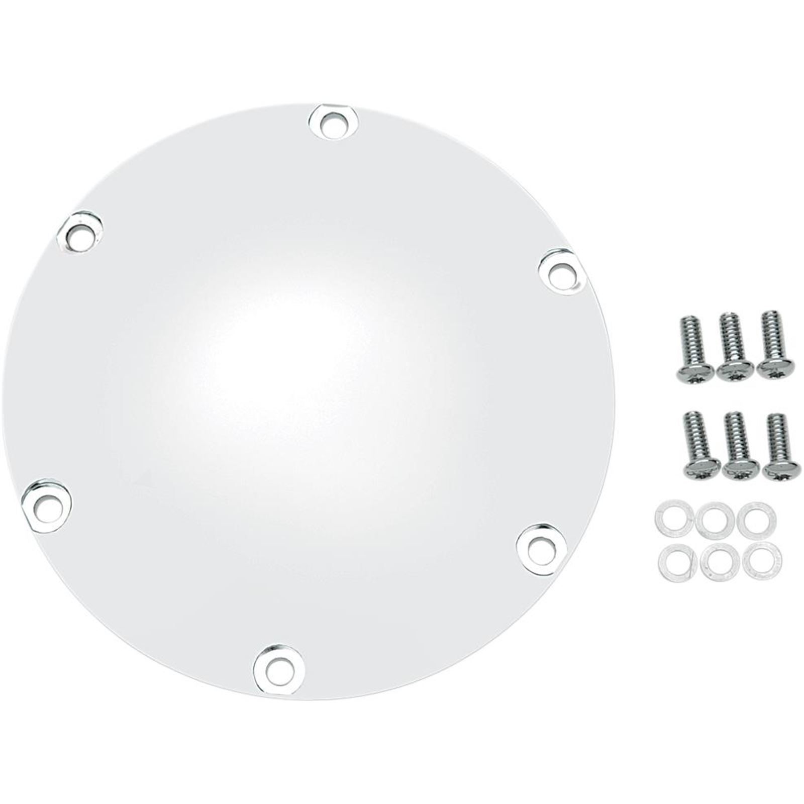 Tapa Inspección Embrague Con 6 Agujeros Harley-Davidson Sportster 04-19 Cromada