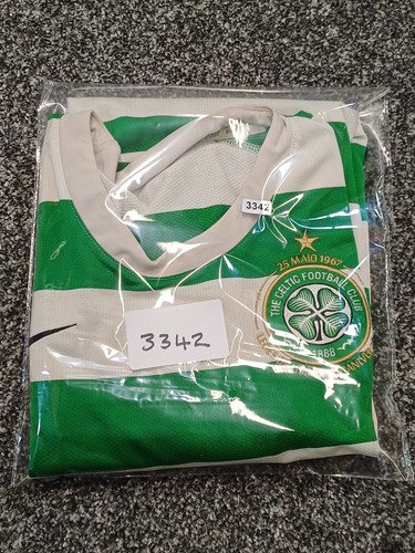 Nike Celtic Fußball Trikot Herren XL Home grün weiß 2007 2008 Lissabon Löwen Trikot - Bild 14 von 14