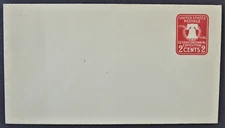1926 US Sc #U522 stamped envelope, 2 cent mint entire, good to very good shape