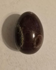 NICE AGATIZED DEEP RED JASPER CRYSTAL EGG POLISHED 9OZ. 2 5/8" X 1 7/8" SPECIMAN — photo 6
