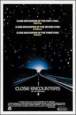 Heim Wandkunstdruck - Vintage Film Film Poster - CLOSE BEGEGNUNGEN - A4, A3, A2