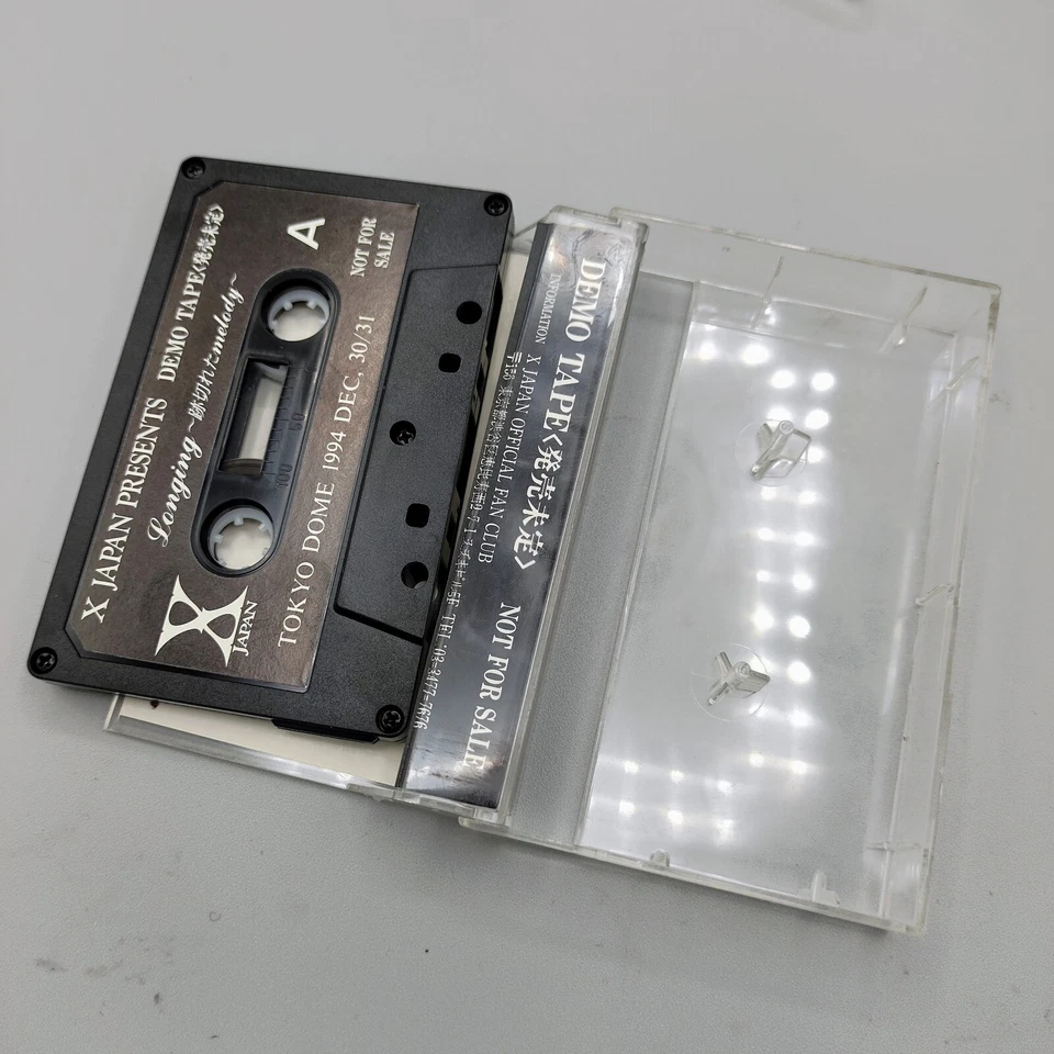 G X Japan Tokyo Dome 1994 Dec.30 Longing Togireta Melody Demo Cassette tape - Image 2 of 2