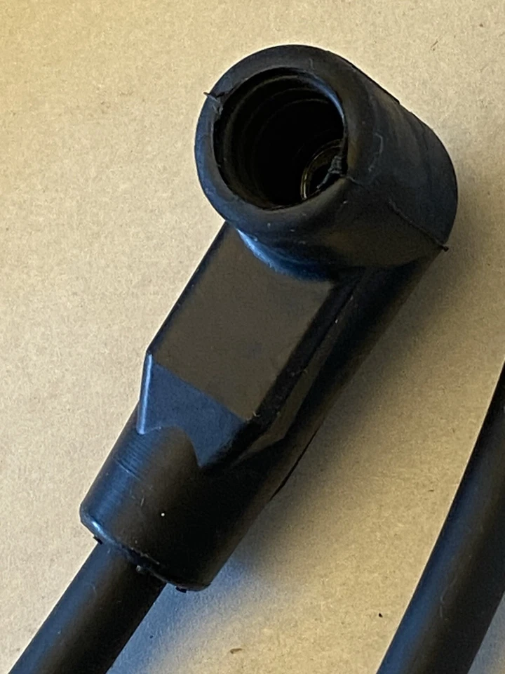 CABLES SUPRESIÓN RADIO ALTA TEMPERATURA CHEVY 327 350 BLOQUE PEQUEÑO 7mm CABLES BUJÍAS CABLES Foto 3 de 4