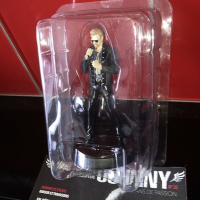 Figurine De Collection Johnny Hallyday N°19 + Livret 28 Pages - Neuf Alteys
