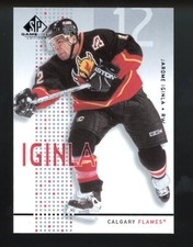 2002 SP Game Used #7 Jarome Iginla Near mint or better