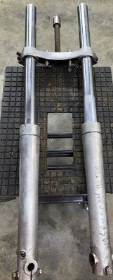 1972 Rickman Zundapp 125 Betor Forks Triple Tree 1971 1973 1974 Spain For Parts