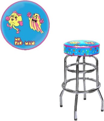 Official Ms. Pac-Man Arcade Game Bar Stool   30''