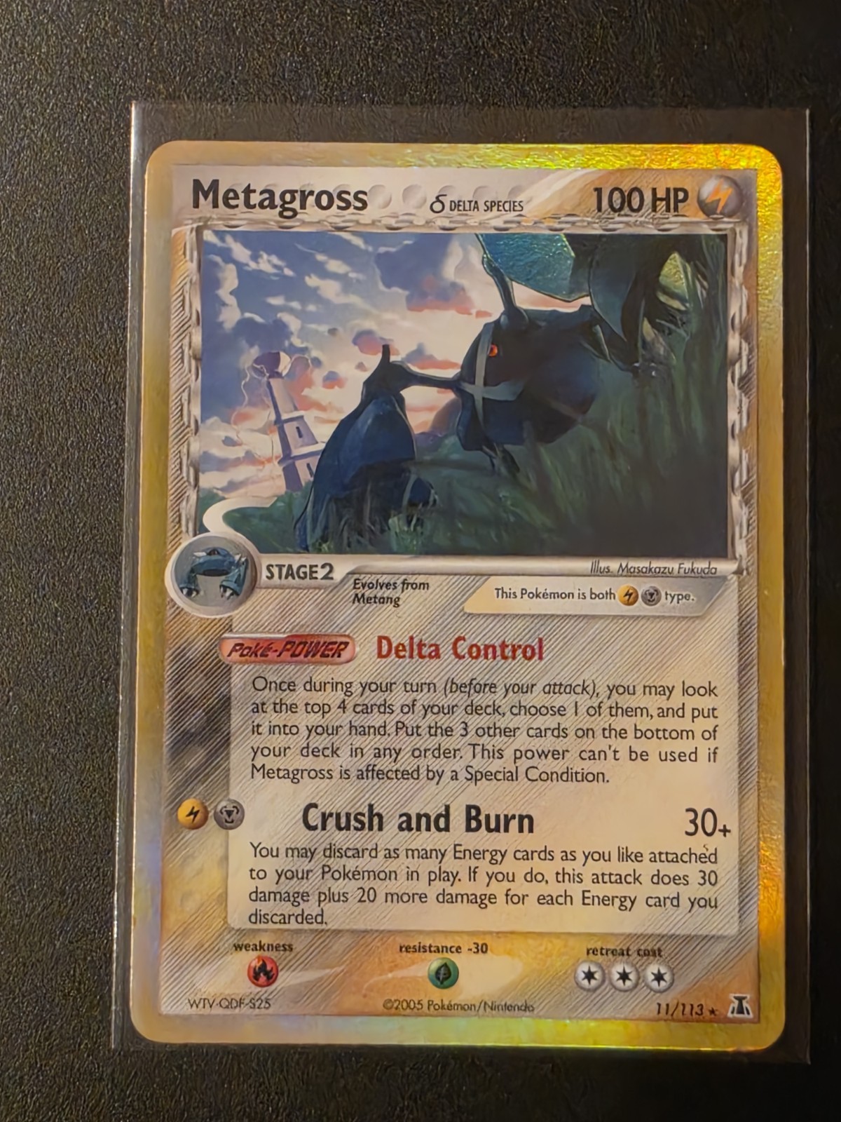 Metagross (Delta Species) Holo Rare Delta Species Holo 11/113 Pokemon Card