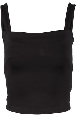 MIAOU BLACK JERSEY TOP XSMALL