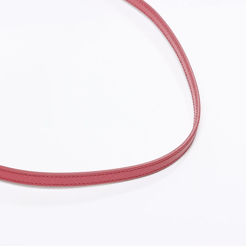 Authentic PRADA Saffiano Triangle 2way Handbag pi… - image 13