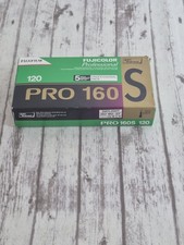 Fuji Pro 160S 120 ISO 160 FujiColor Film Exp 2009 New Factory Sealed Box