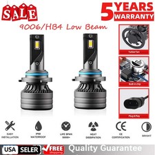2x 6000k Led Headlight Bulbs 9006hb4 Lo Beam For Honda Accord 1992-2007 2x 6000k Led Headlight Bulbs 9006hb4 Lo Beam For Honda Accord 1992-2007