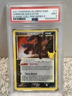 Pokemon TCG Umbreon Celebrations 17/17 Gold Star PSA 9