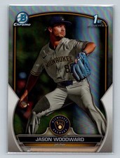 2023 Bowman Draft #BDC-97 Jason Woodward Chrome Refractor