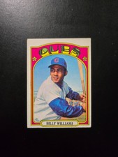 BILLY WILLIAMS 1972 TOPPS BASEBALL CARD #439 CHICAGO CUBS