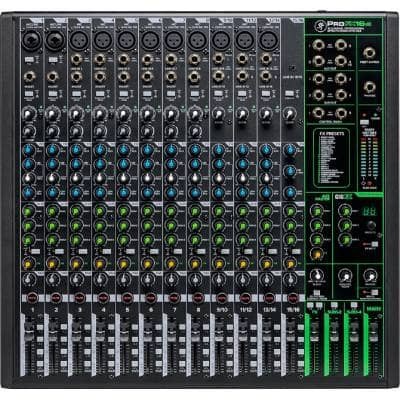 Mackie ProFX16v3 16-Kanal 4-Bus USB Mixer mit Effekten