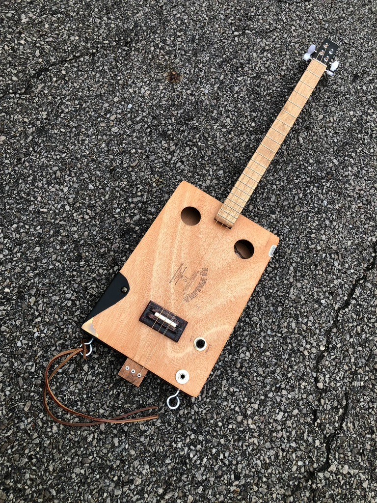 Christmas Gift Ideas: Cigar Box Guitar  Bouzouki Inspired Cigar Box Guitar 