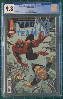 Marvel Team-Up: Facsimile Edition #14 Erik Larsen Graded CGC 9.8