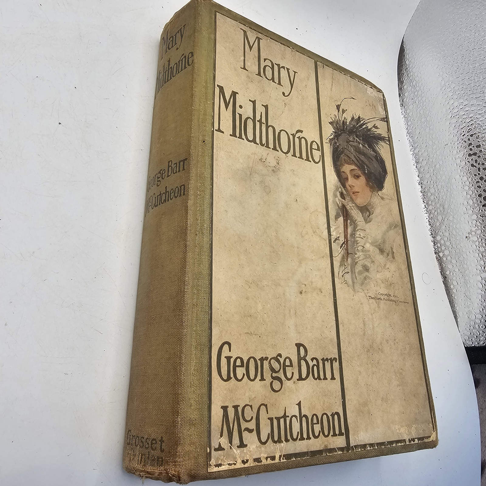 1911 Mary Midthorne by George Barr McCutcheon Hardcover Book 1st Edition Antique