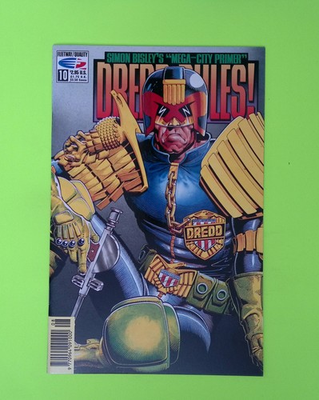 #ad Dredd Rules #10 1992 Fleetway AP IPC High Grade Comic Book Q21 121 $9.99